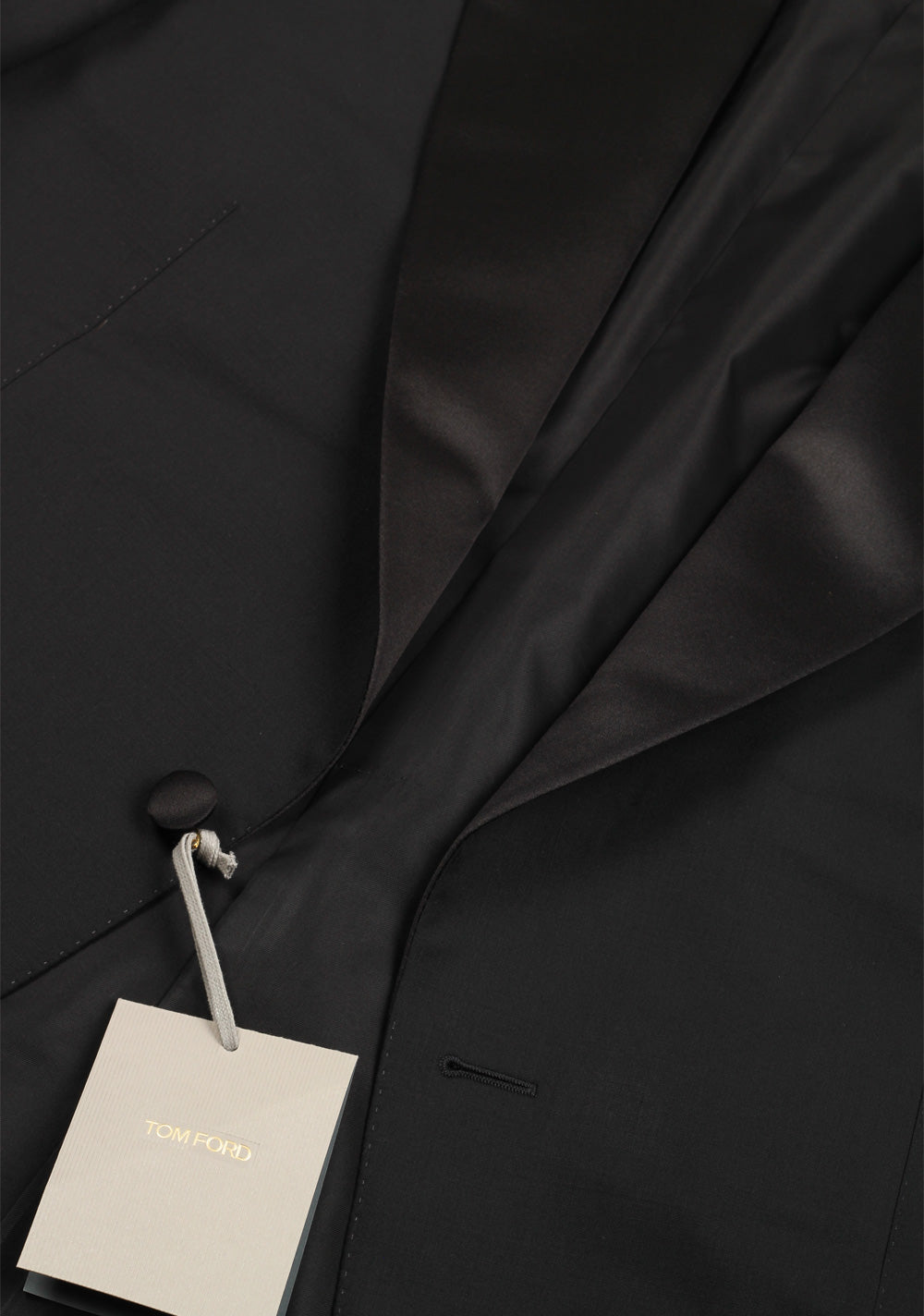 TOM FORD Windsor Black Tuxedo Suit Size 52C / 42S U.S. Fit A