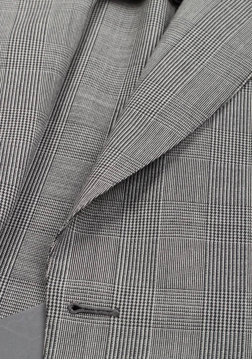 TOM FORD Shelton Checked Gray Sport Coat Size 48 / 38R U.S. In Wool