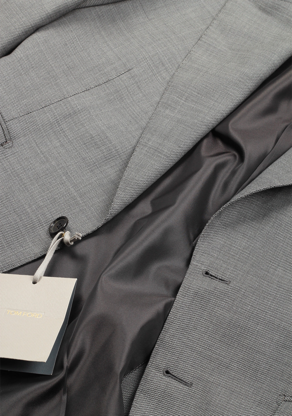 TOM FORD Shelton Gray Sport Coat Size 48 / 38R U.S. In Wool