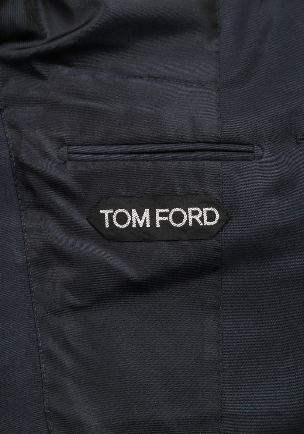 TOM FORD Shelton Blue Sport Coat Size 48 / 38R U.S. In Silk