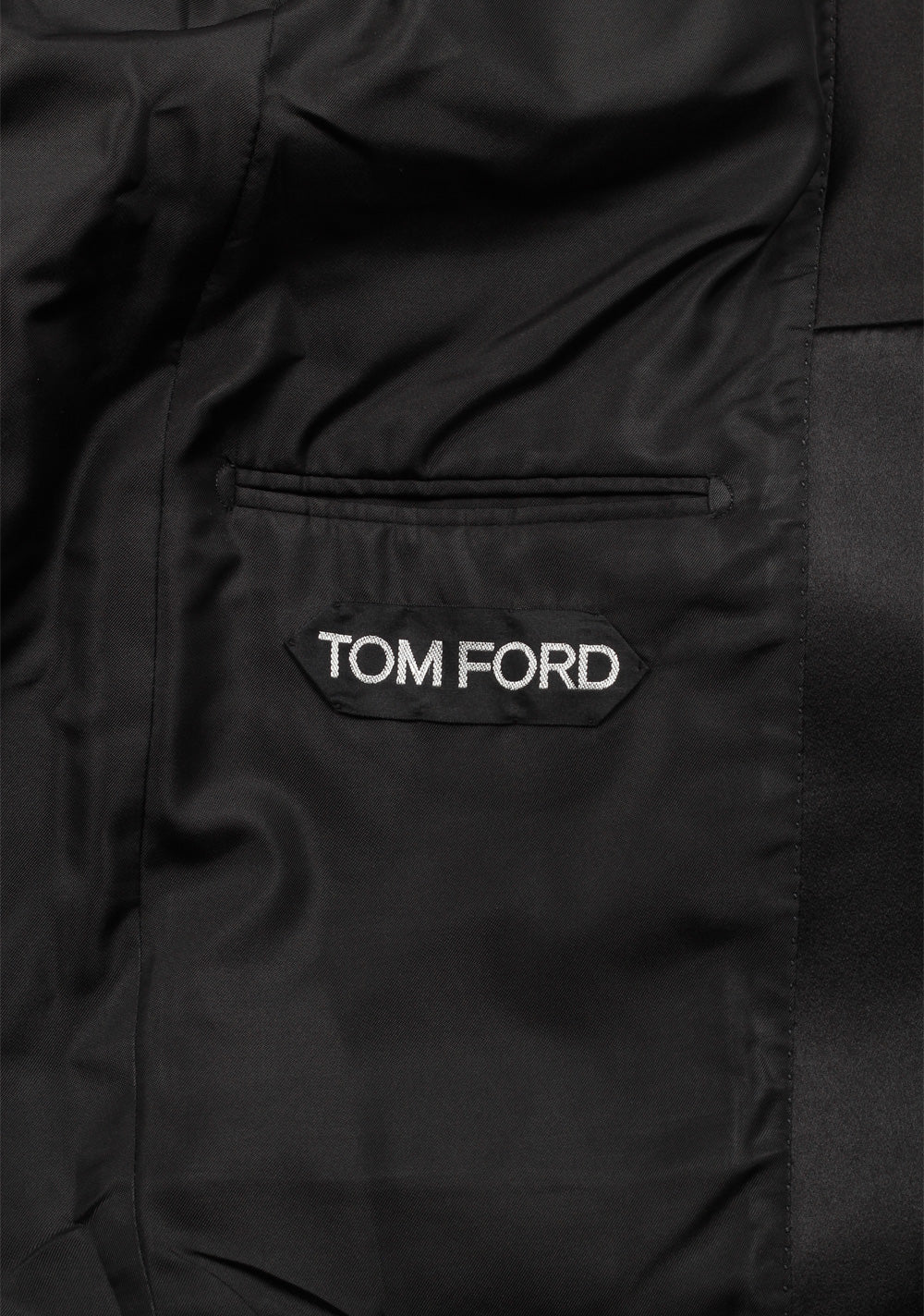 TOM FORD Shelton Black Shawl Collar Sport Coat Tuxedo Dinner Jacket Size 48 / 38R U.S.