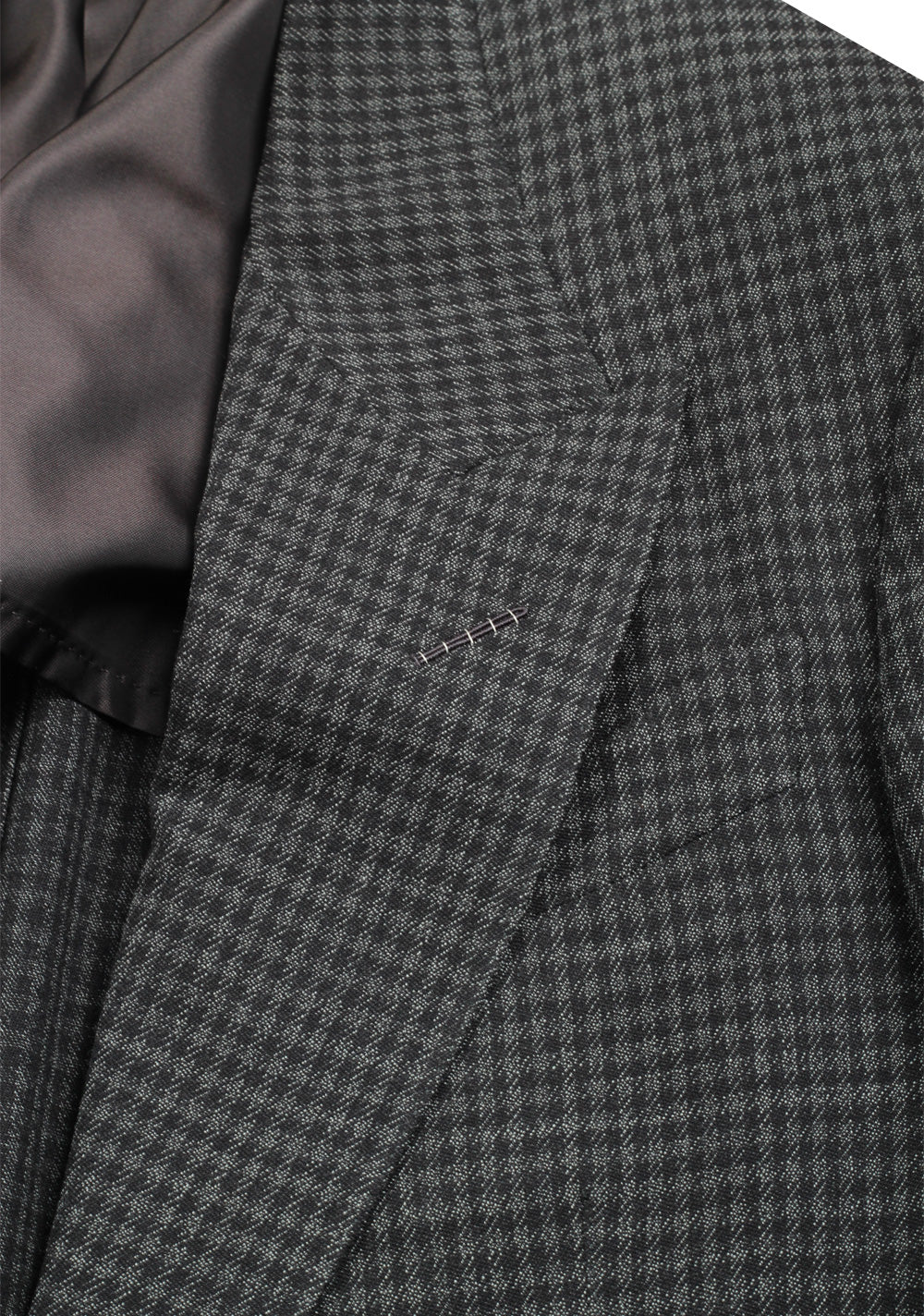 TOM FORD Shelton Checked Gray Suit Size 48 / 38R U.S. In Wool