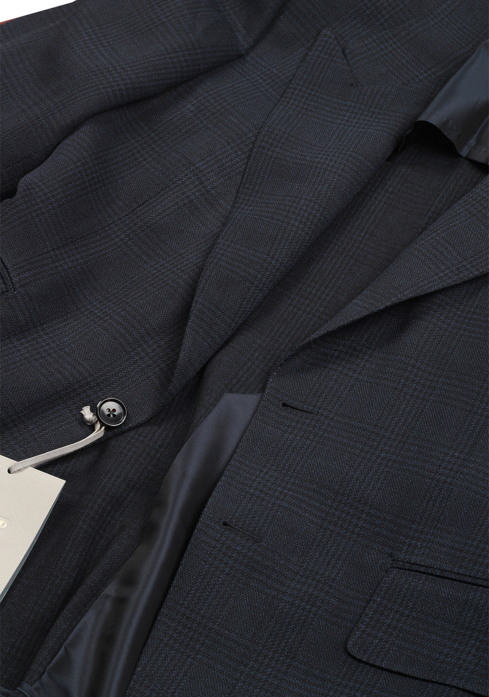 TOM FORD Shelton Checked Blue Suit Size 48 / 38R U.S. In Wool