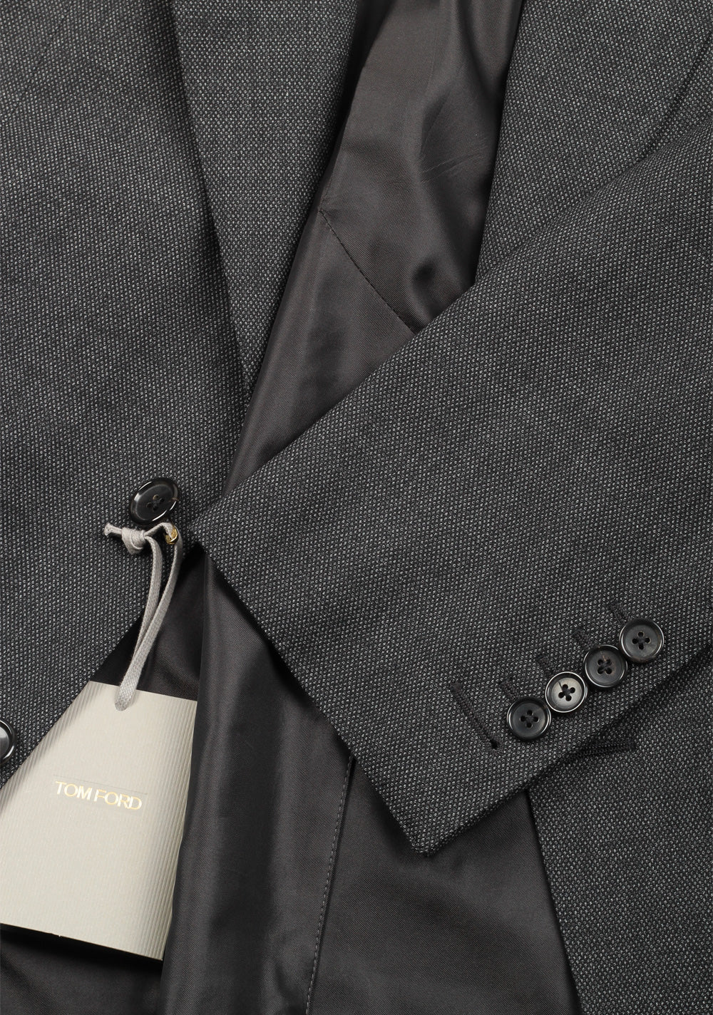 TOM FORD Shelton Gray Suit Size 48 / 38R U.S. In Wool