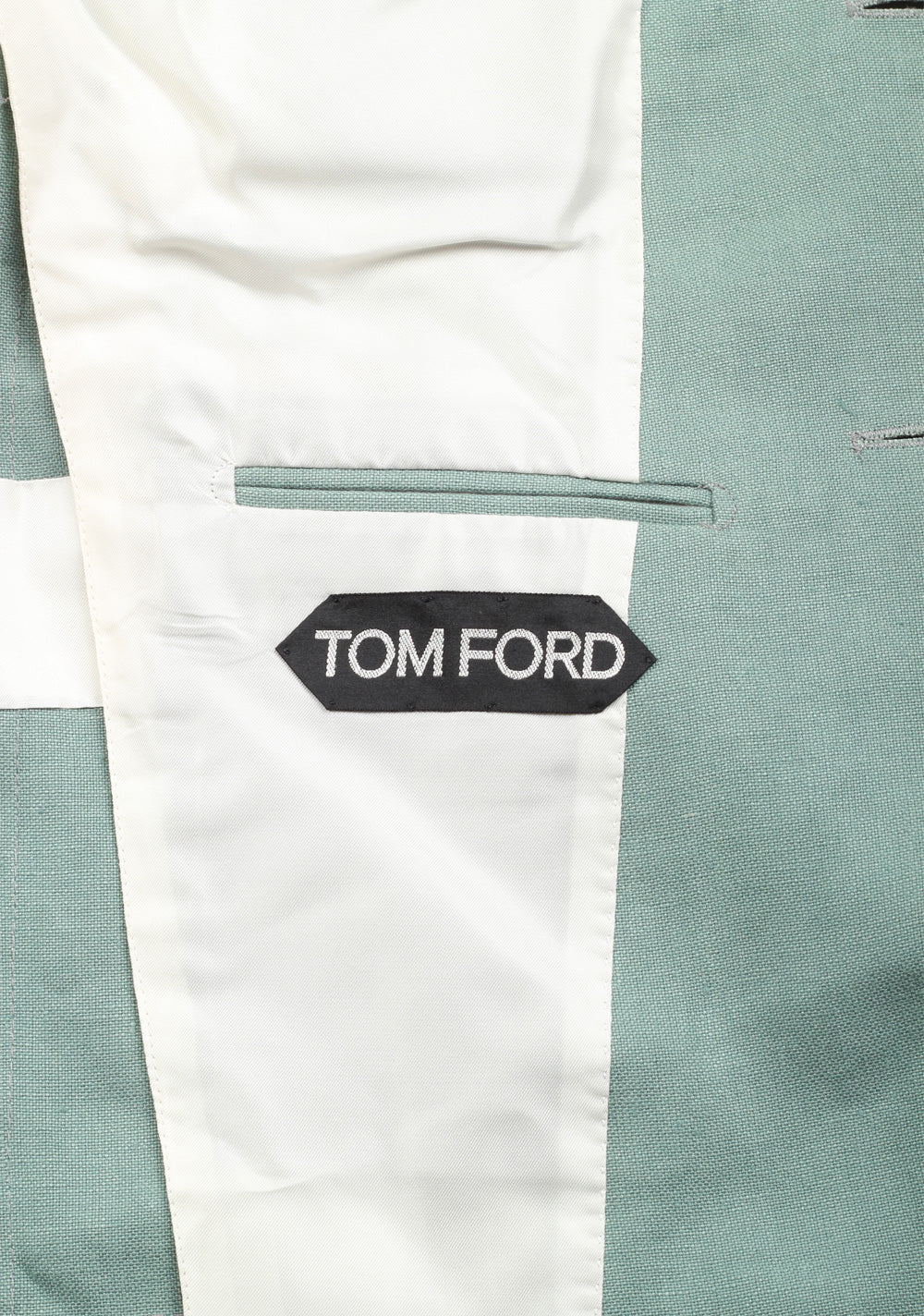 TOM FORD Shelton Mint Suit Size 48 / 38R U.S. In Linen