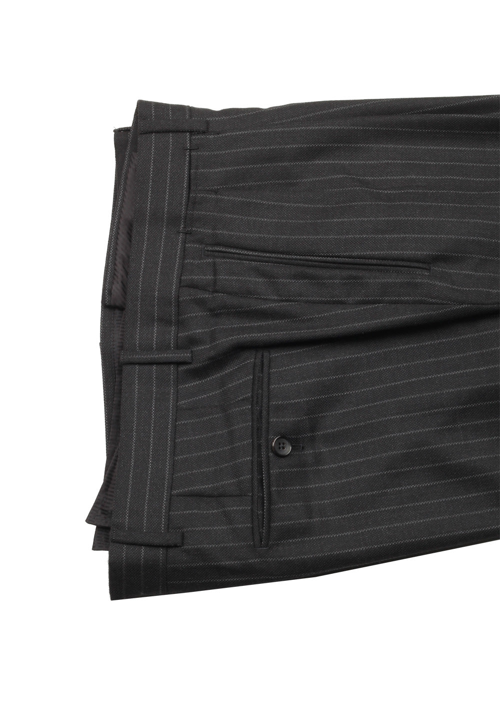 TOM FORD Shelton Gray Double Breasted Suit Size 48 / 38R U.S. In Mohair Linen