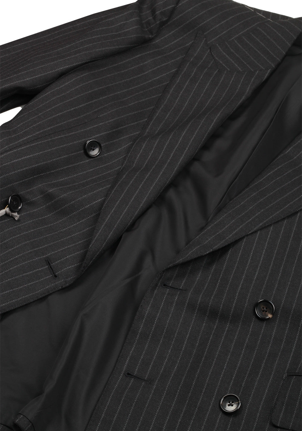 TOM FORD Shelton Brown Double Breasted Suit Size 48 / 38R U.S. In Wool Silk
