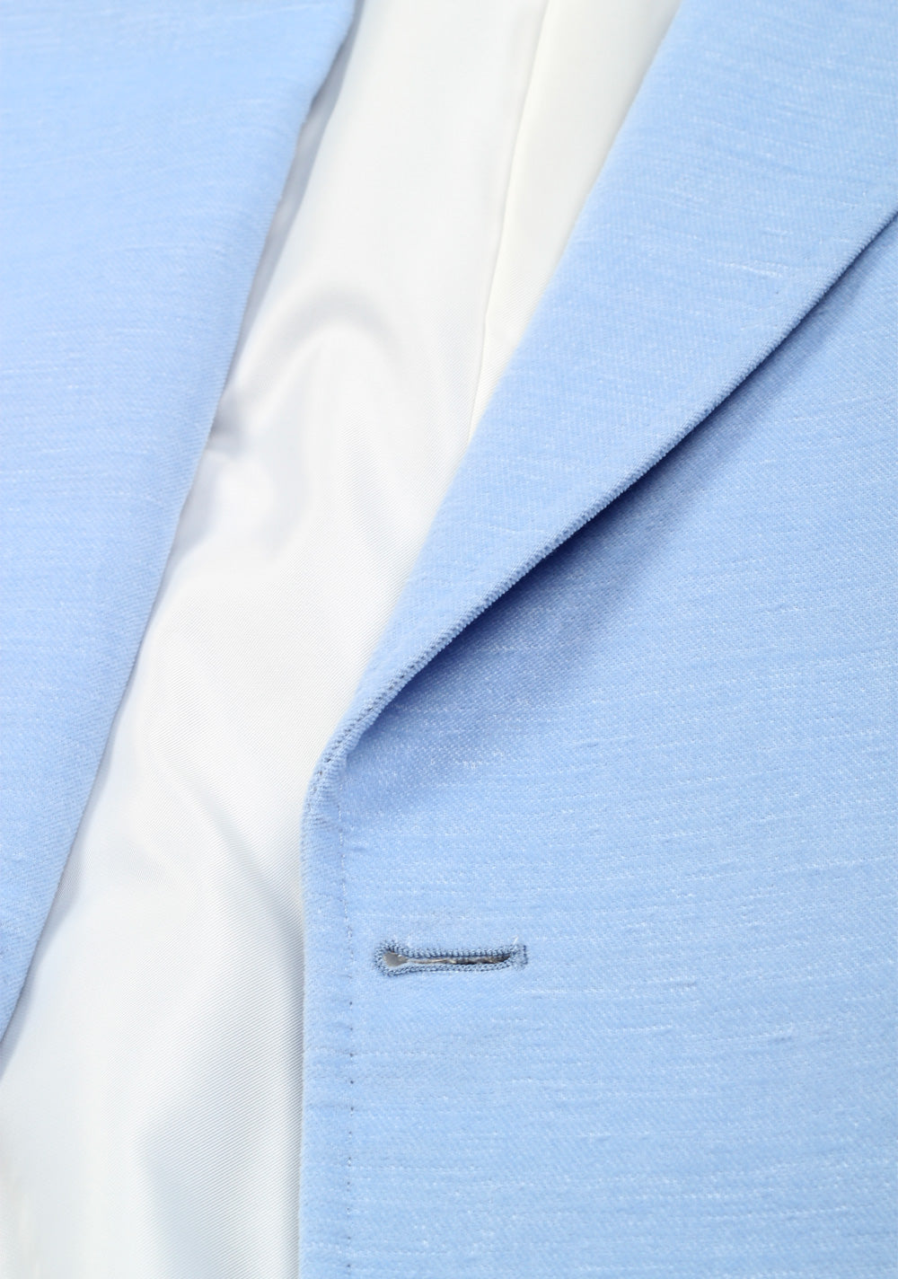 TOM FORD Shelton Blue Velvet Suit Size 48 / 38R U.S. In Cotton Linen