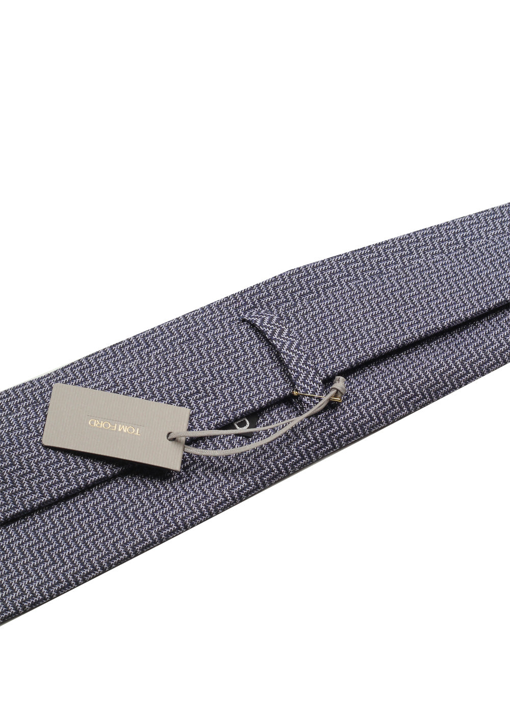 TOM FORD Patterned Blue Tie In Silk