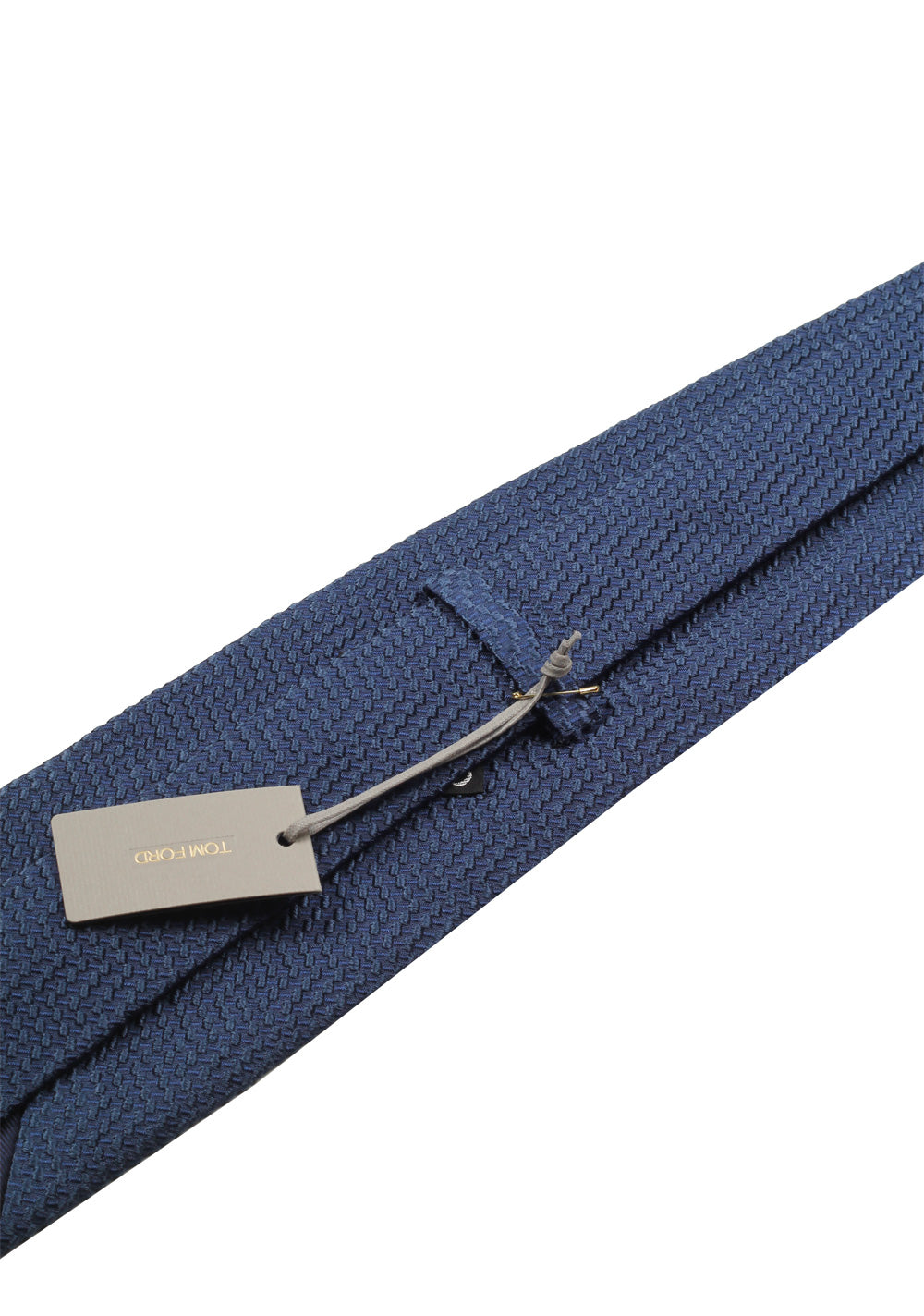 TOM FORD Patterned Blue Tie In Silk