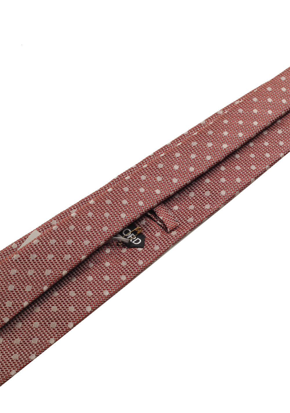 TOM FORD Patterned Burgundy Tie In Silk