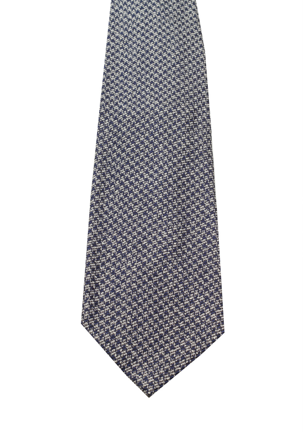 TOM FORD Patterned Blue Tie In Silk