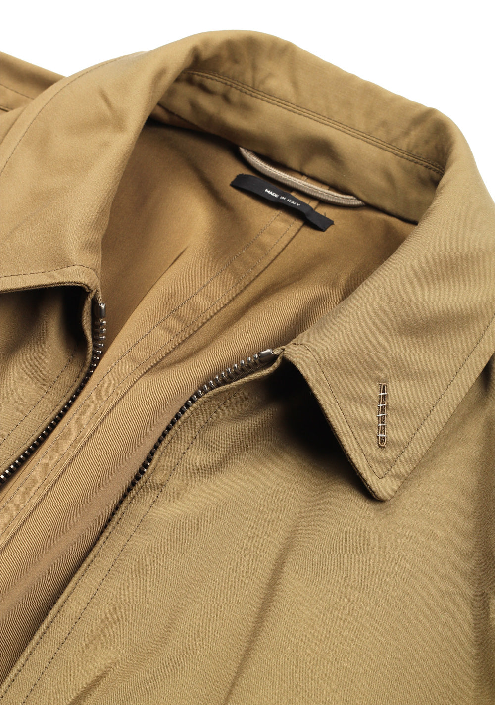 TOM FORD Brown Zipper Bomber Jack Size 48 / 38R U.S.