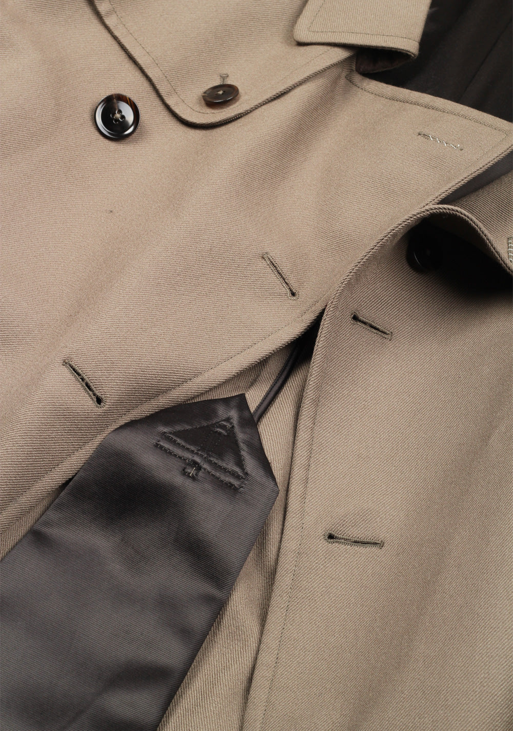 TOM FORD Taupe Rain Coat Size 58 / 48R U.S. Outerwear