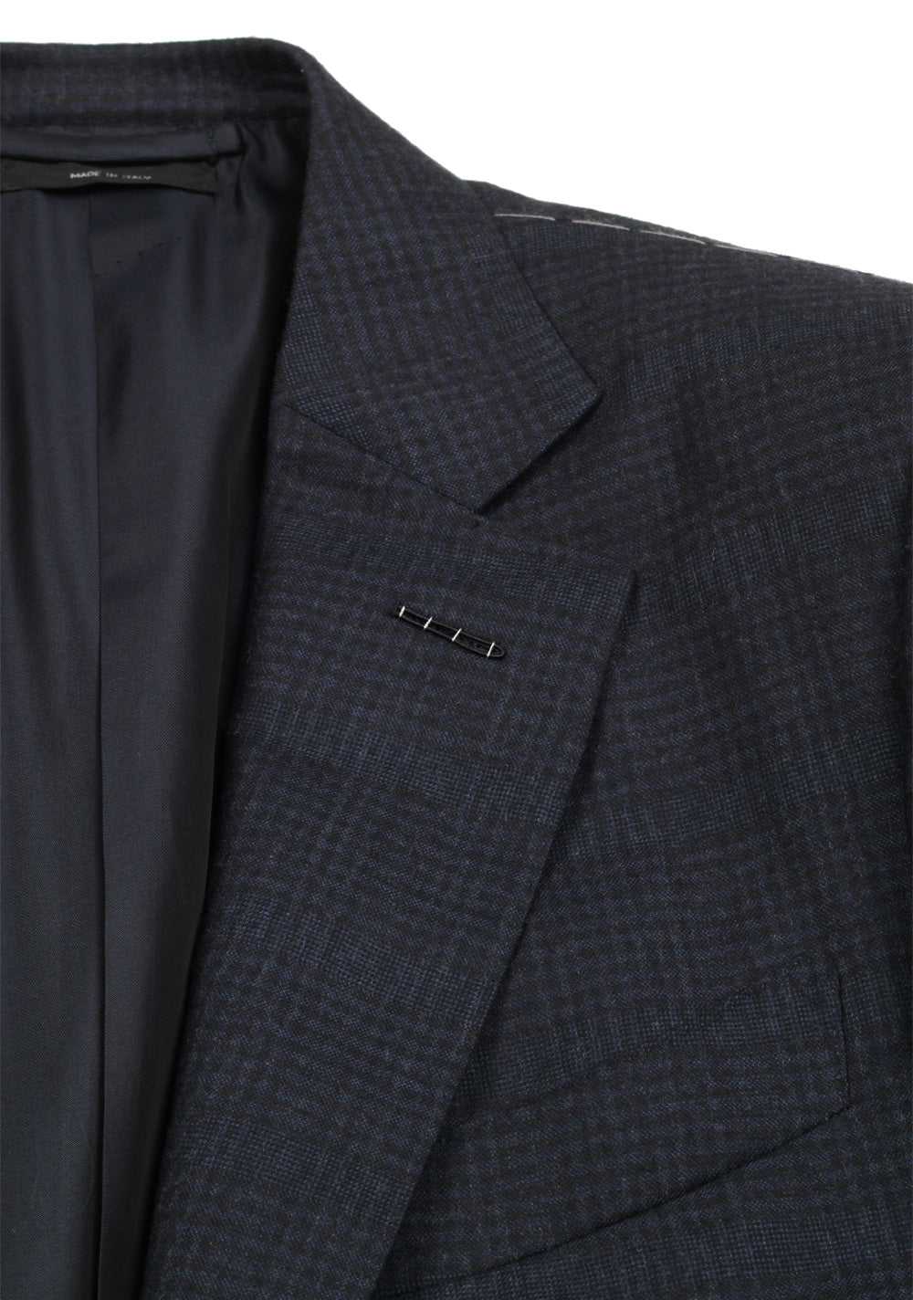 TOM FORD O'Connor Blue Checked Suit Size 46 / 36R U.S. Fit Y