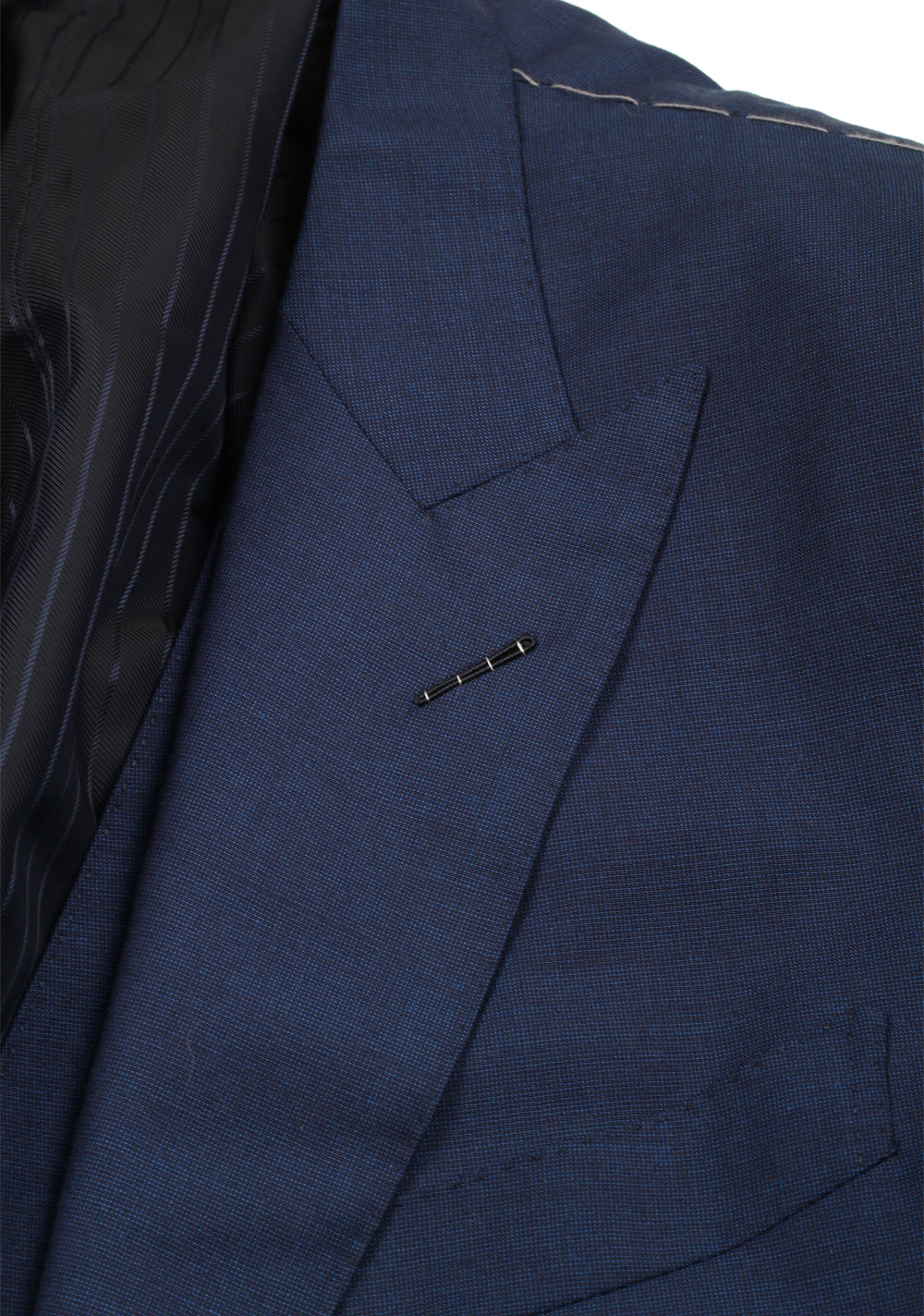 TOM FORD O'Connor Blue 3 Piece Suit Size 52 / 42R U.S. Wool Fit Y