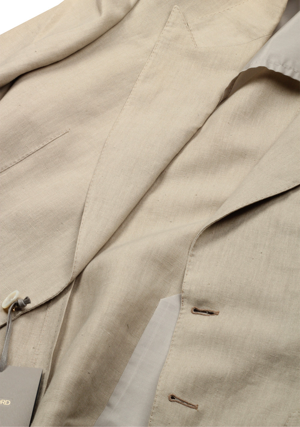TOM FORD Shelton Beige Size 48 / 38R U.S. In Linen