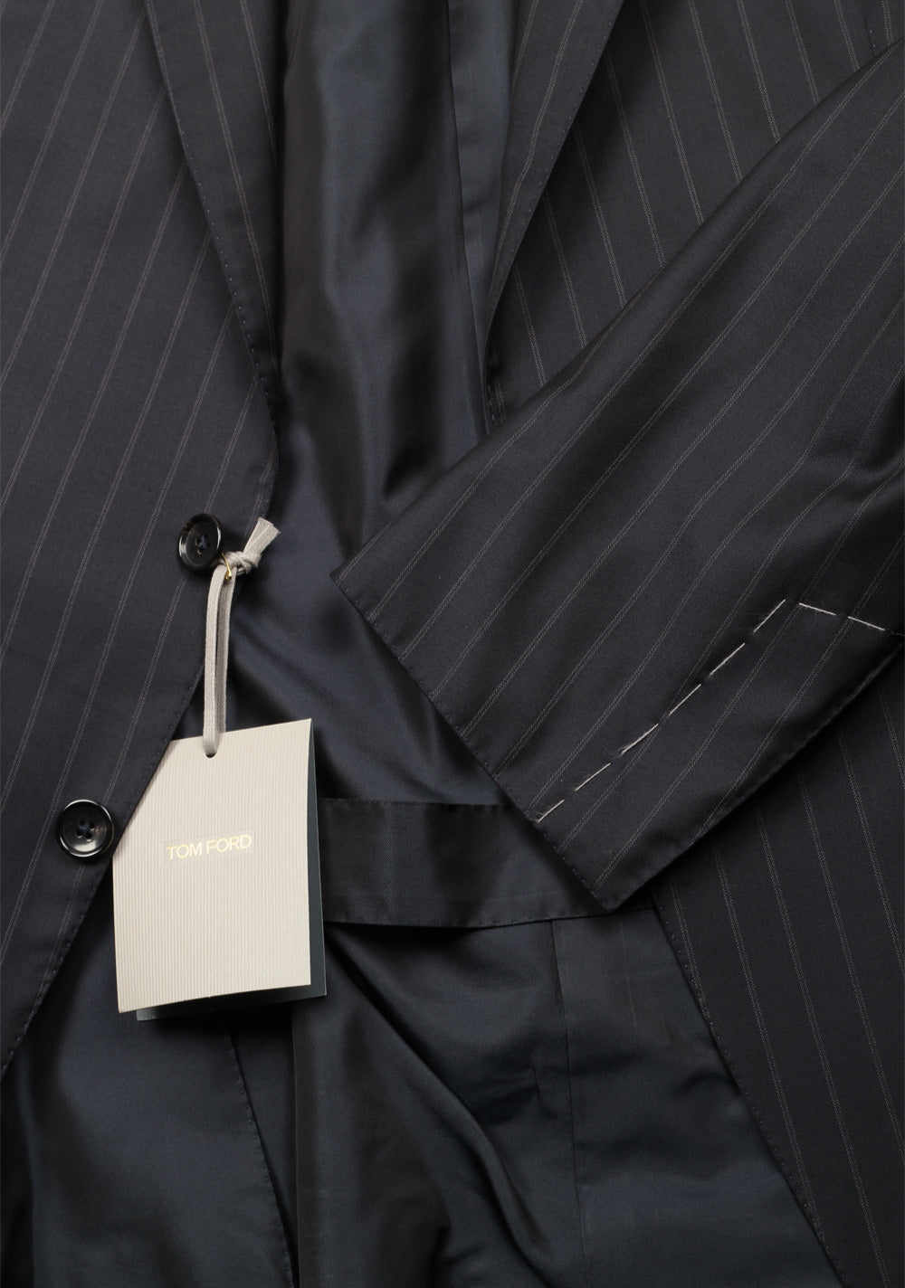 TOM FORD O'Connor Blue Suit Size 52 / 42R U.S. Wool Silk Fit Y