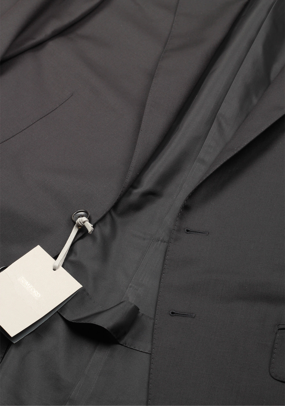 TOM FORD O'Connor Black Suit Size 52 / 42R U.S. Wool Fit Y