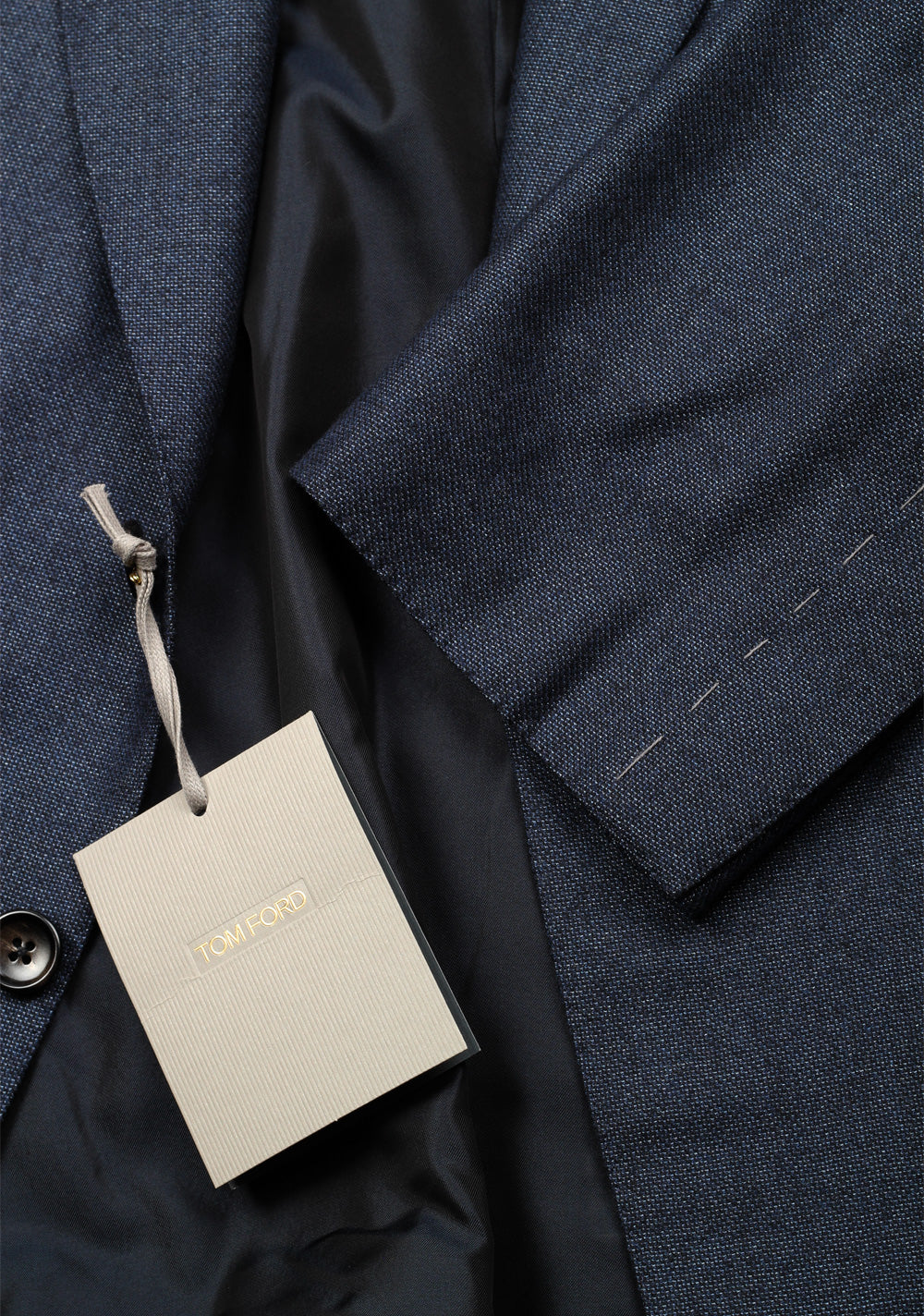 TOM FORD Shelton Blue Suit Size 58L / 48L U.S. In Wool Silk