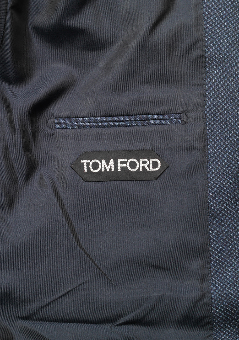 TOM FORD Shelton Blue Suit Size 58L / 48L U.S. In Wool Silk