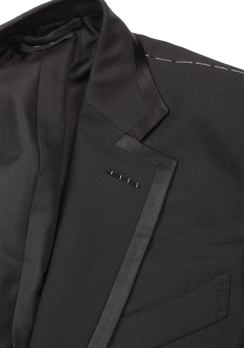 TOM FORD O'Connor Black Sport Coat Tuxedo Dinner Jacket Size 50 / 40R U.S. Fit Y