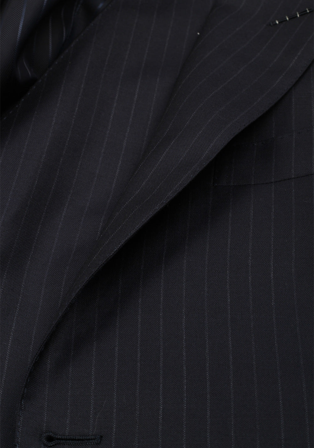 TOM FORD O'Connor Striped Blue 3 Piece Suit Size 50C / 40S U.S. Wool Fit Y