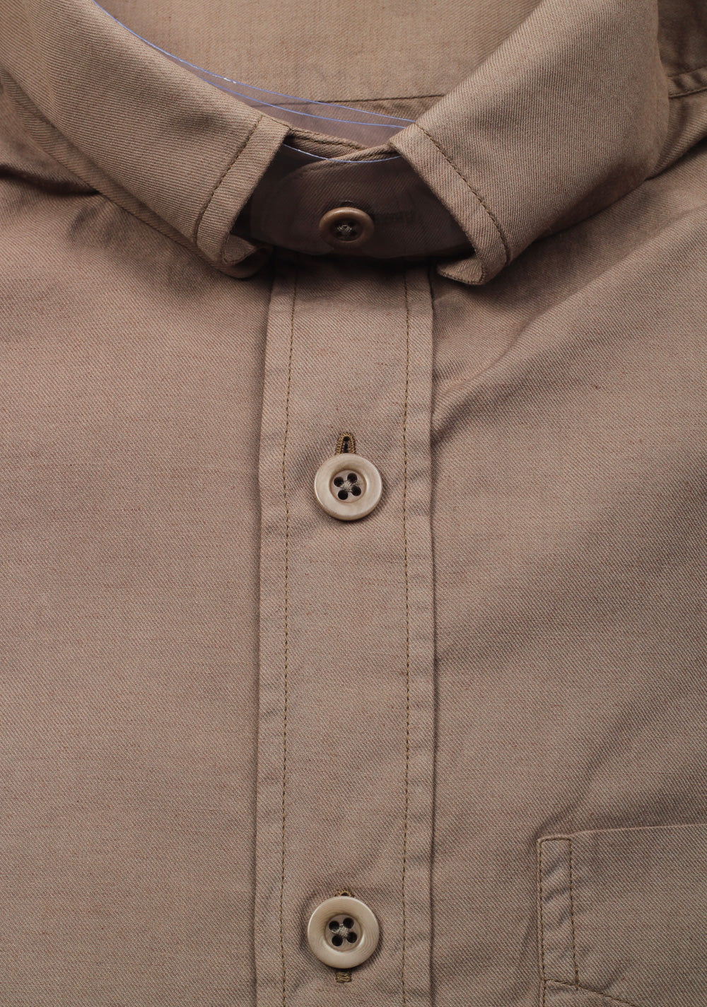 TOM FORD Solid Brown Casual Button Down Shirt Size 39 / 15,5 U.S.