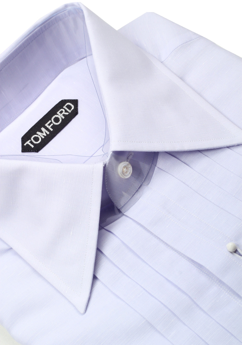 TOM FORD Solid Lilac Tuxedo Shirt Size 40 / 15,75 U.S.