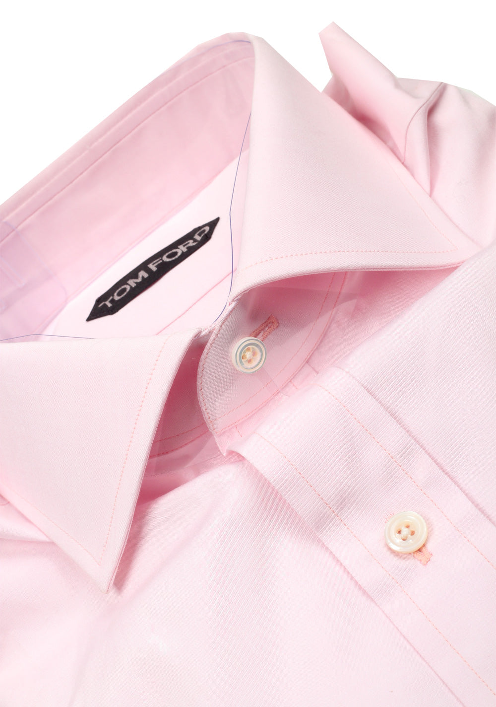 TOM FORD Solid Pink Dress Shirt Size 40 / 15,75 U.S.