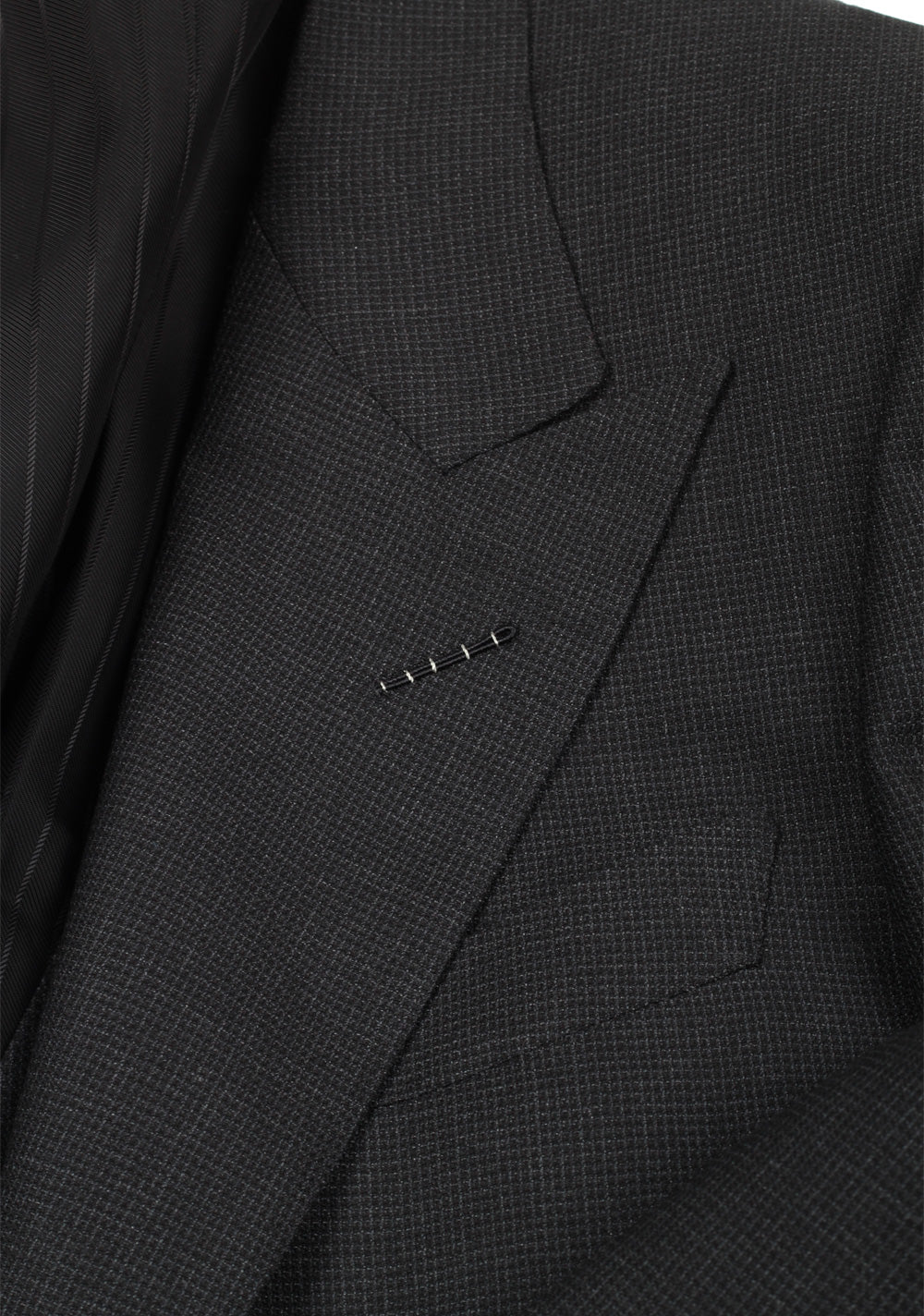 TOM FORD Shelton Gray 3 Piece Suit Size 46C / 36S U.S. Wool