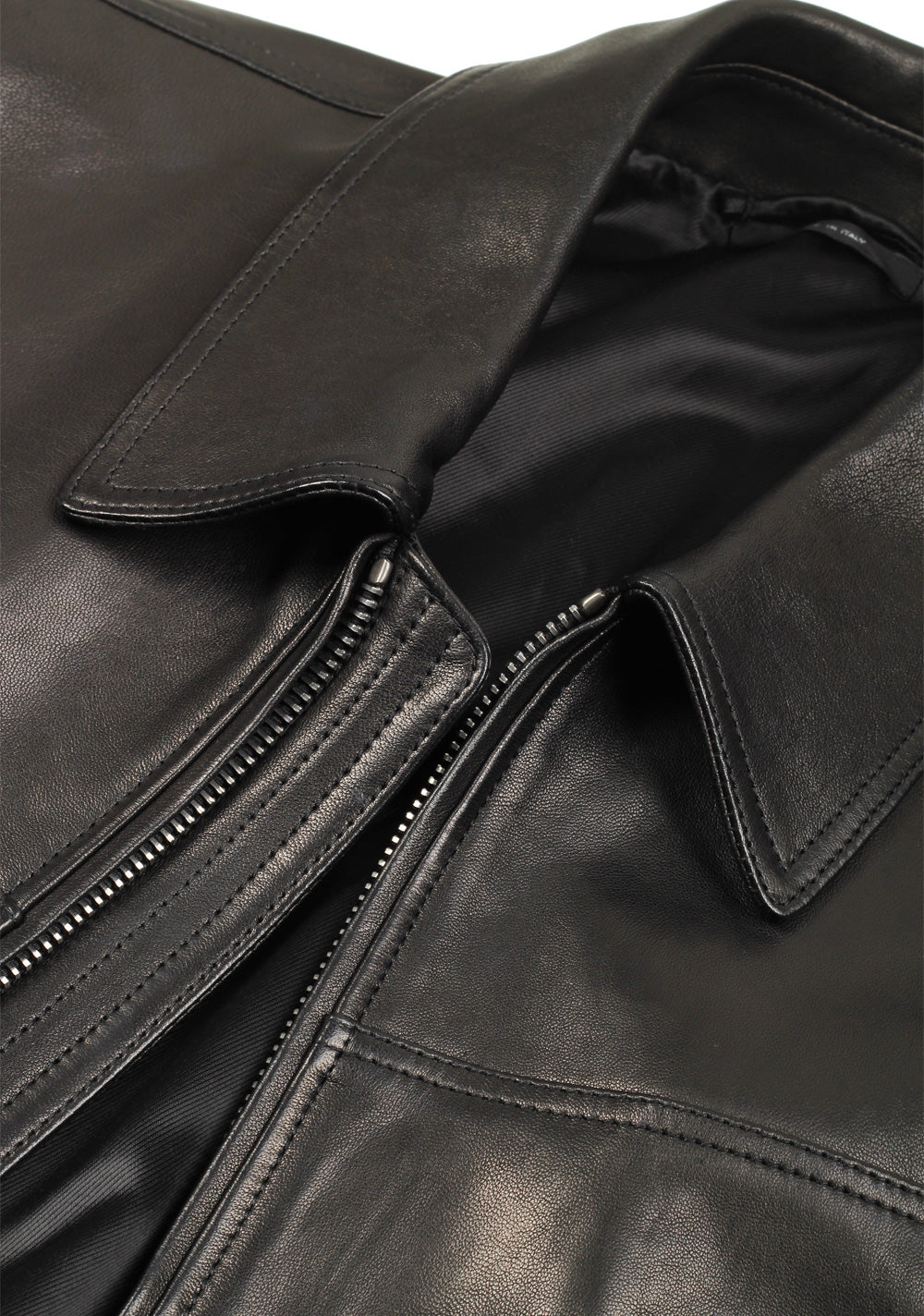 TOM FORD Leather Biker Jacket Coat Size 54 / 44R U.S. Outerwear