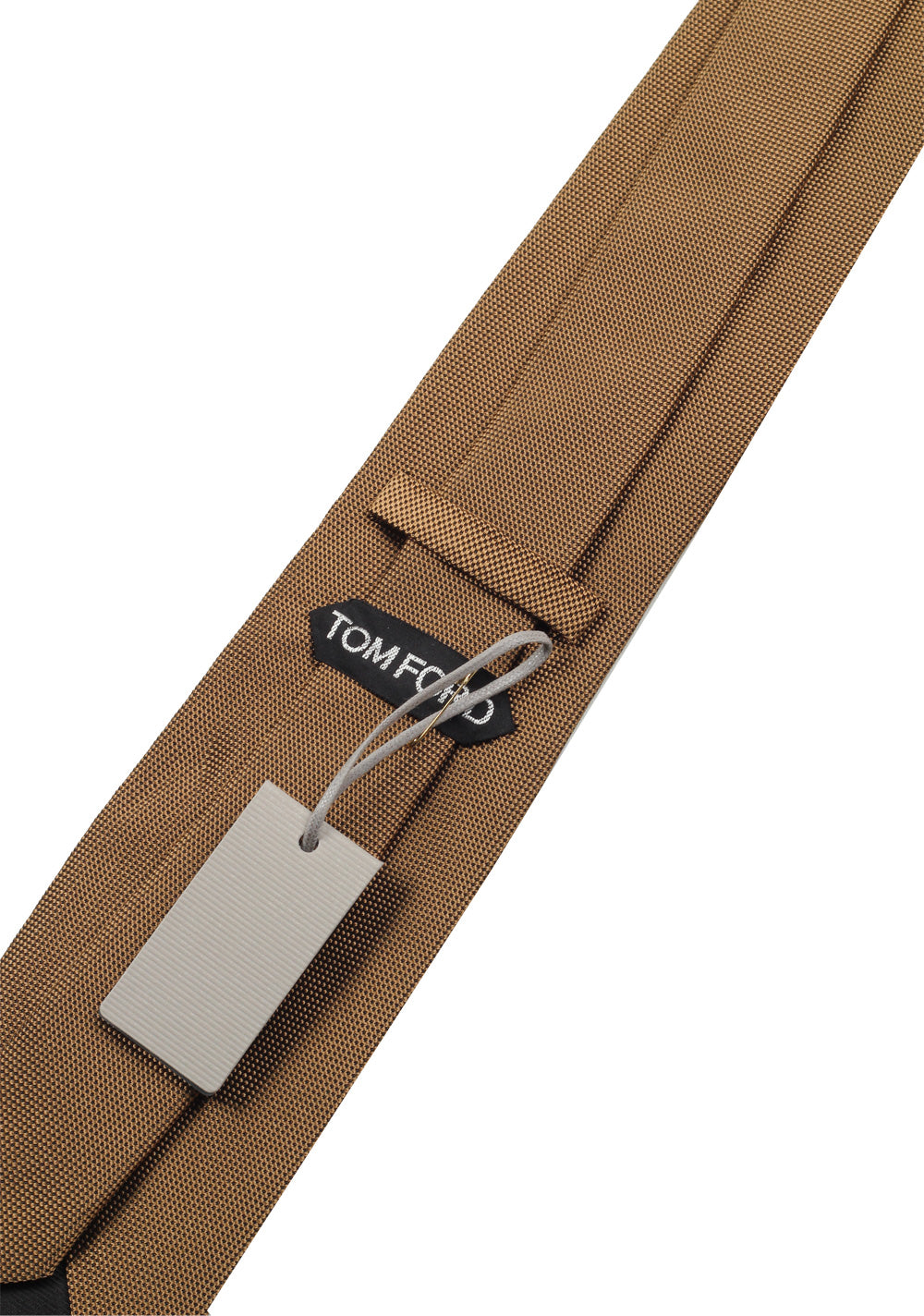TOM FORD Patterned Brown Tie In Silk