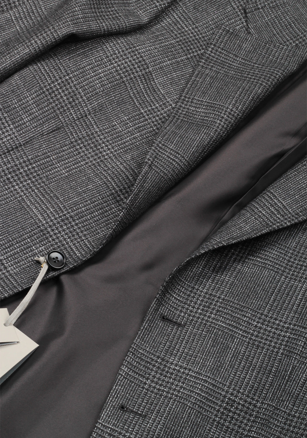 TOM FORD Shelton Checked Gray Sport Coat Size 52 / 42R U.S. In Cashmere Silk