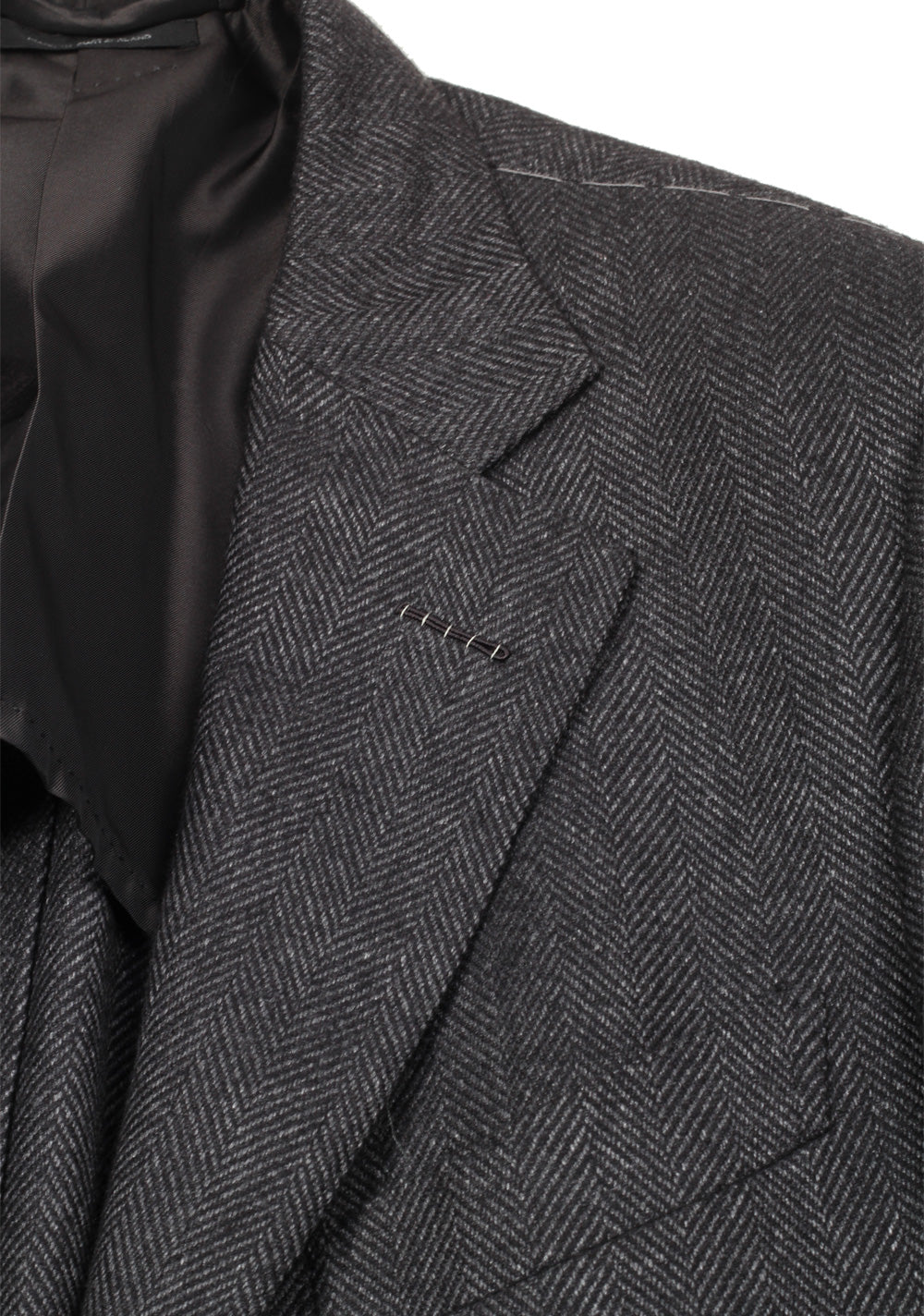 TOM FORD Regency Gray Sport Coat Size 48 / 38R U.S. Fit B Cashmere Silk