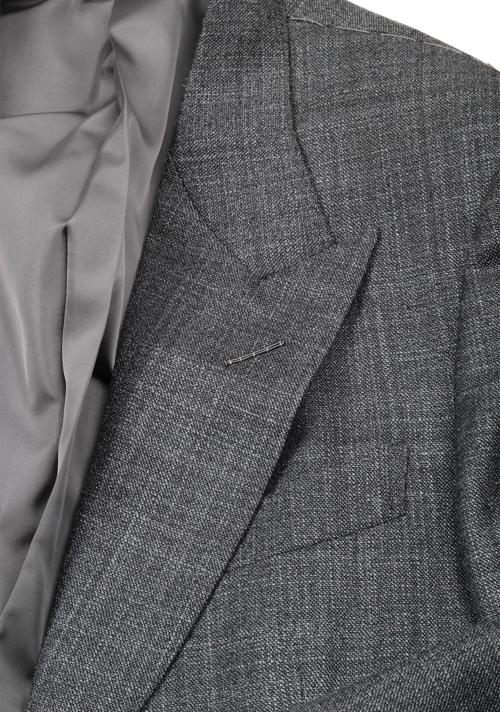 TOM FORD Shelton Gray Suit Size 50 / 40R U.S. In Wool Silk