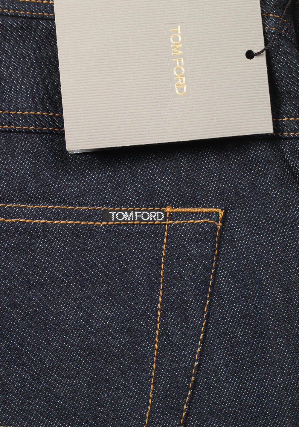 TOM FORD Blue Straight Jeans TFD003 Size 54 / 38 U.S.