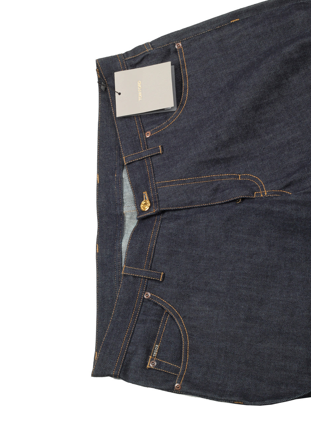 TOM FORD Blue Straight Jeans TFD003 Size 54 / 38 U.S.