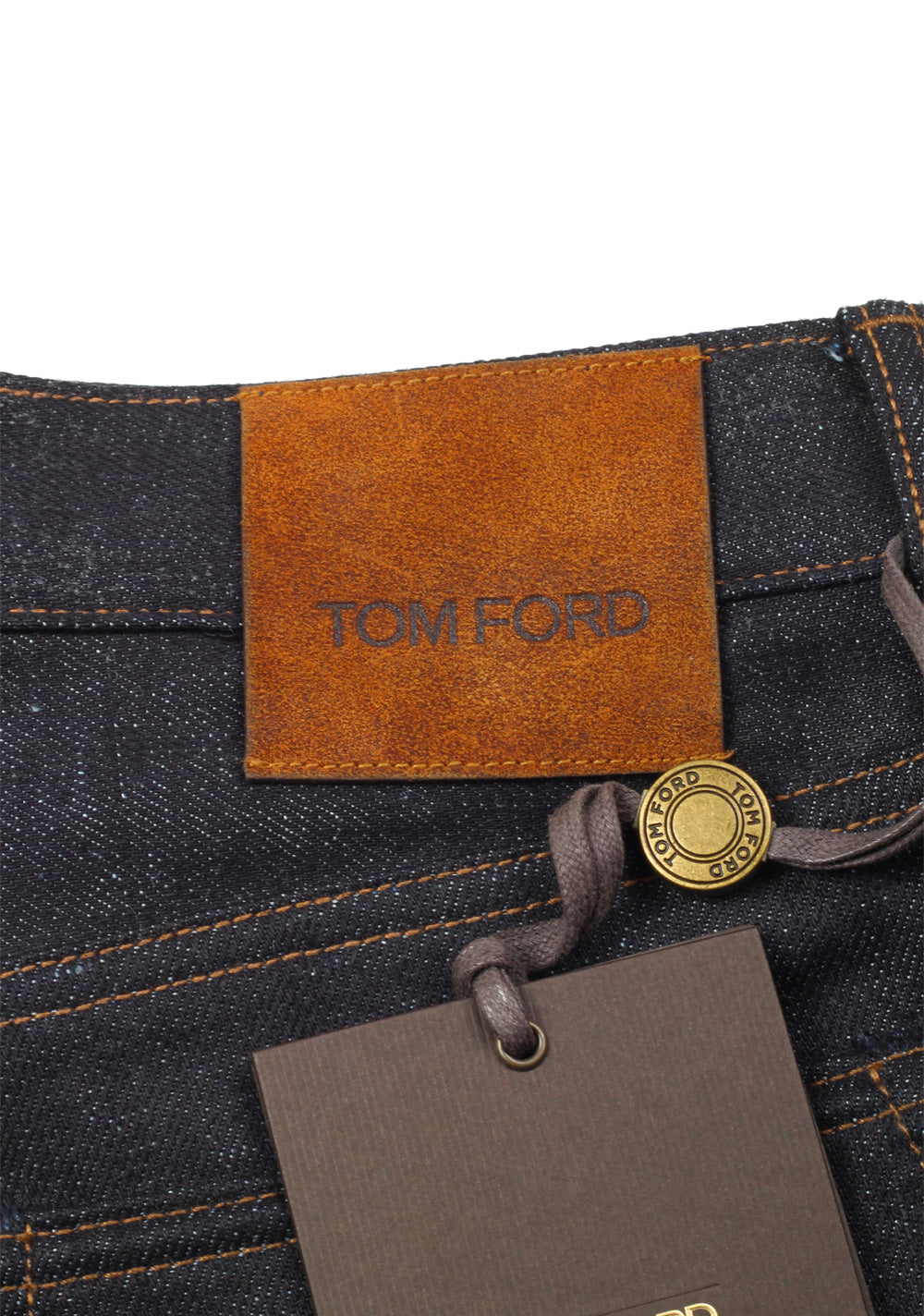 TOM FORD Blue Straight Jeans TFD003 Size 47 / 31 U.S.