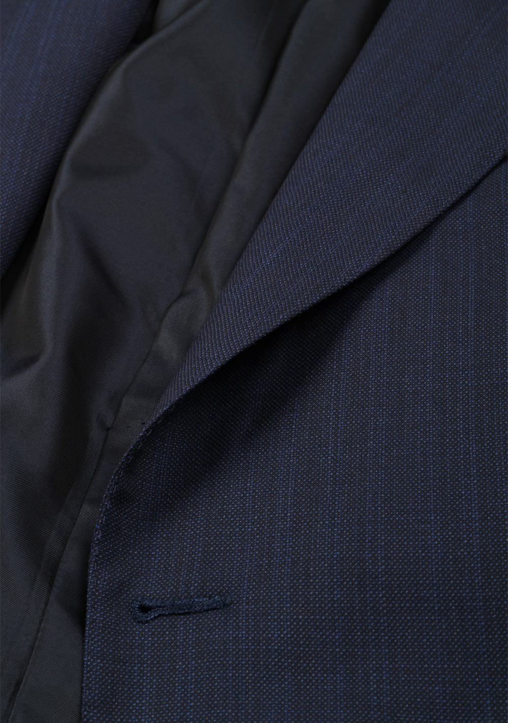 TOM FORD Windsor Blue Suit Size 58 / 48R U.S. Black Wool Fit A
