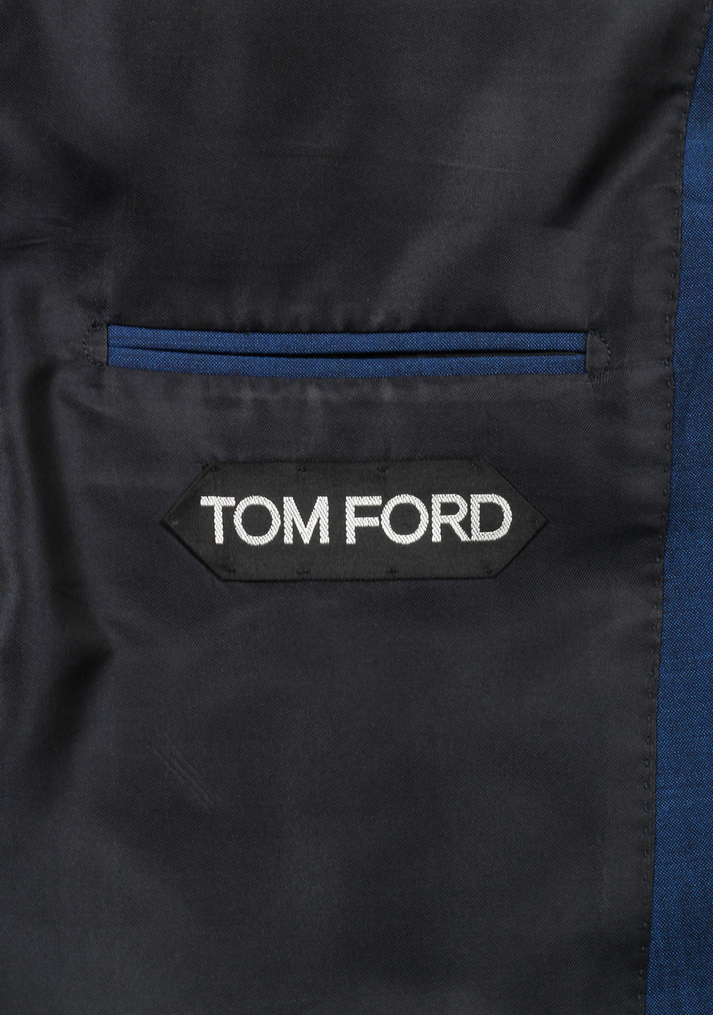 TOM FORD O'Connor Blue Suit Size 50 / 40R U.S. In Wool Mohair Silk Fit Y