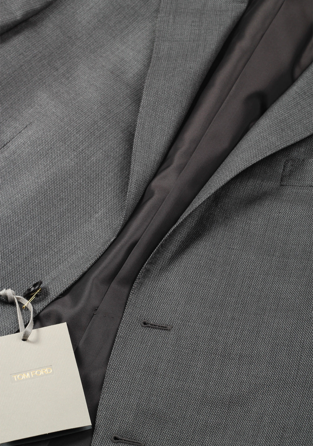 TOM FORD O'Connor Gray Suit Size 52 / 42R U.S. Silk Wool Fit Y