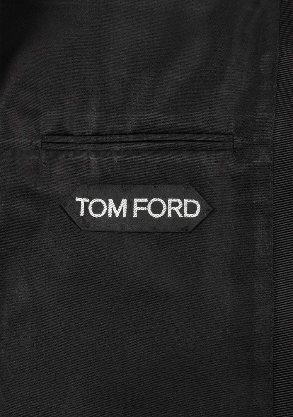 TOM FORD Windsor Black Tuxedo Smoking Suit Size 58 / 48R U.S. Fit A