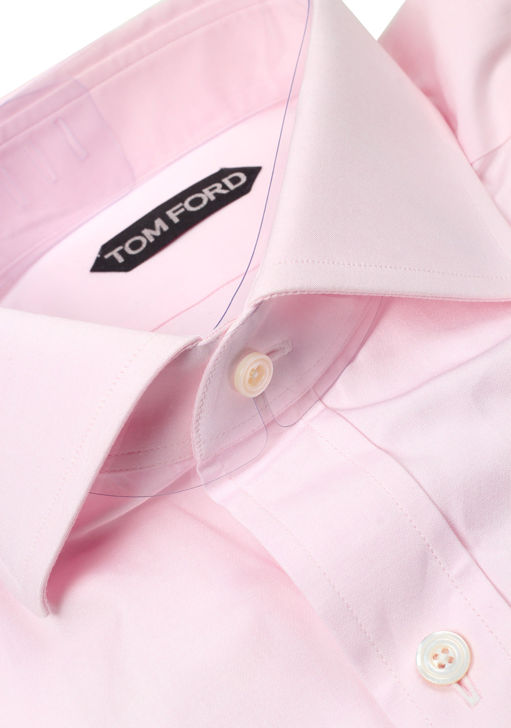 TOM FORD Solid Pink Dress Shirt Size 44 / 17,5 U.S.