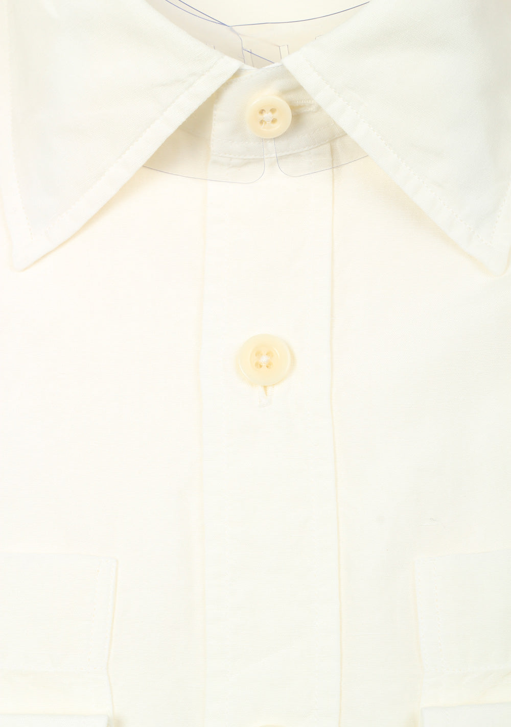 TOM FORD Solid Off White Casual Shirt Size 40 / 15,75 U.S.