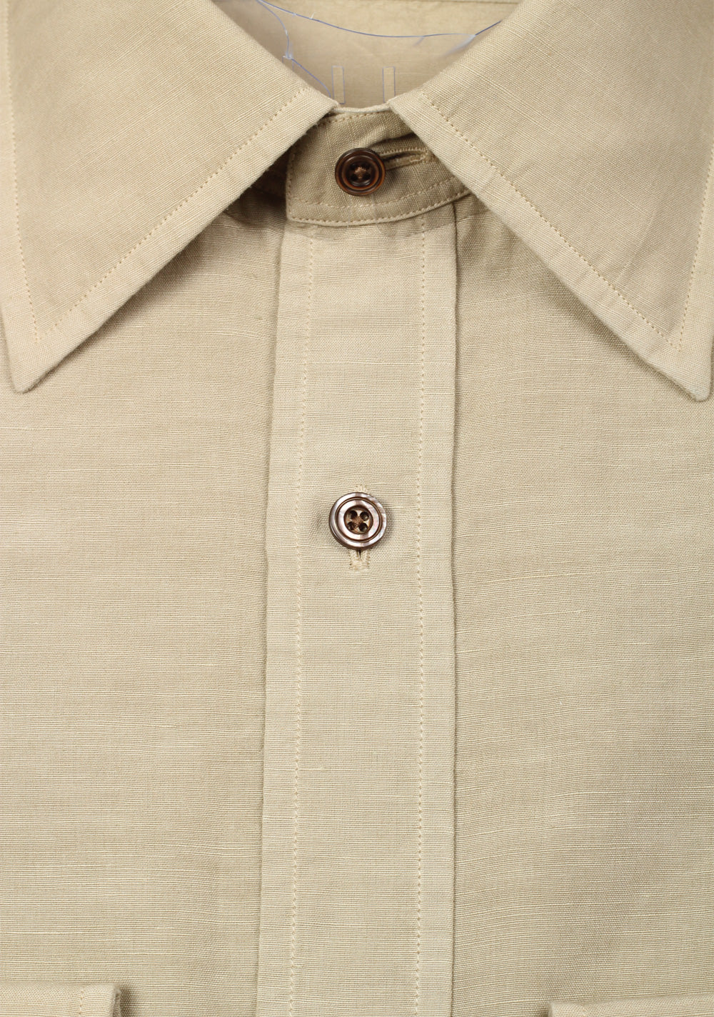 TOM FORD Solid Beige Dress Shirt Size 40 / 15,75 U.S.