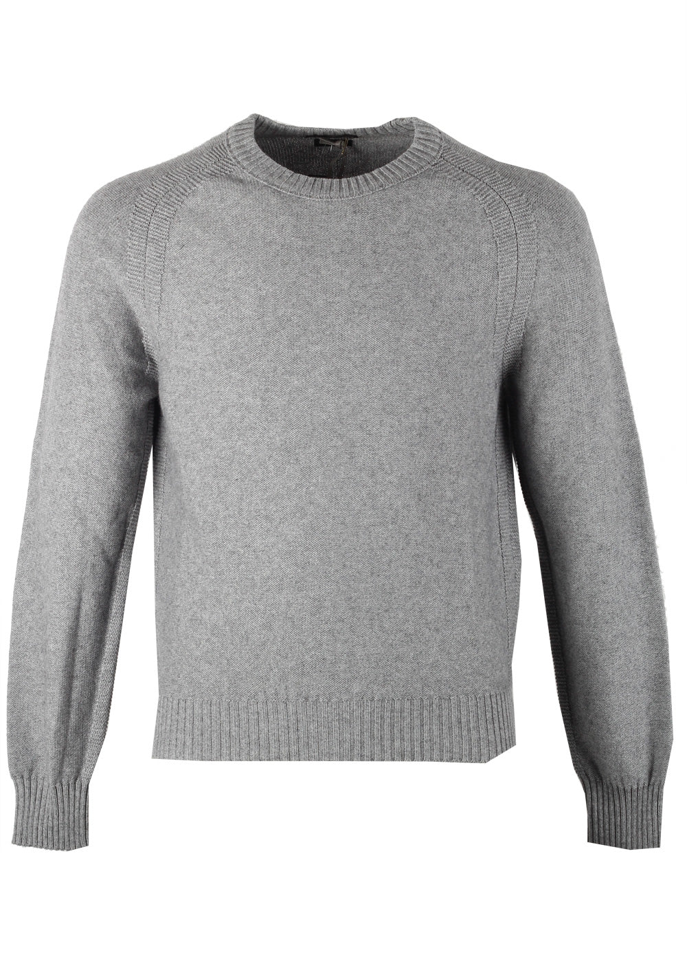 TOM FORD Gray Crew Neck Sweater Size 48 / 38R U.S. In Cashmere Blend