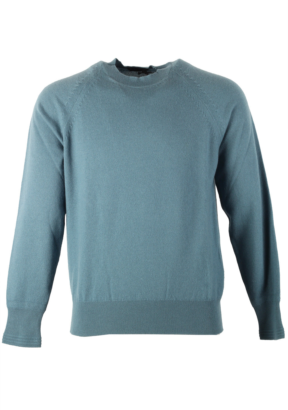 TOM FORD Teal Crew Neck Sweater Size 48 / 38R U.S. In Cashmere