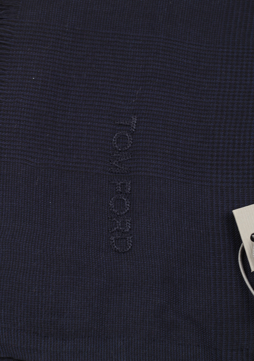 Tom Ford Blue Modal Cashmere Silk Signature Scarf 75" / 30"