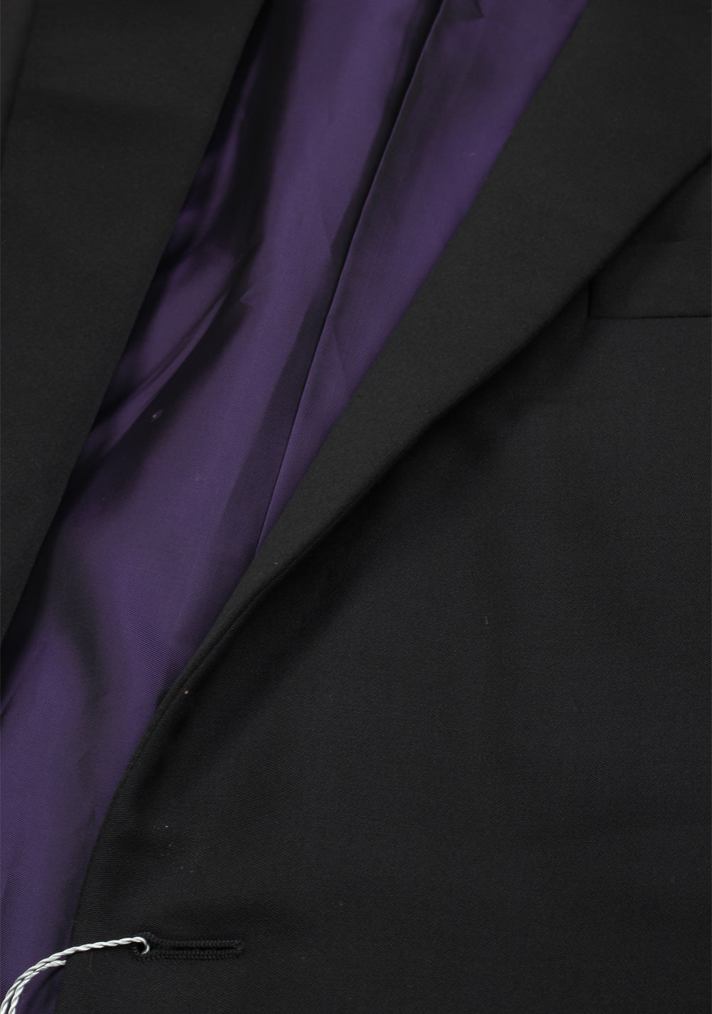 Ralph Lauren Purple Label Black Tuxedo Suit Size 56 / 46 U.S. In Wool